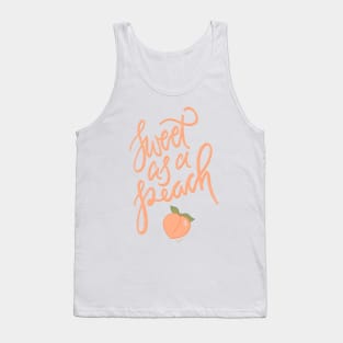 Sweet as a Peach Tank Top